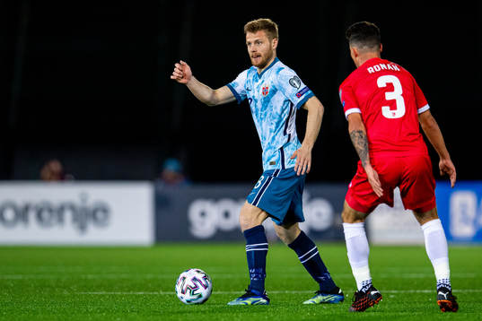 Fredrik Midtsjø of Norway and Kian Ronan of Gibraltar