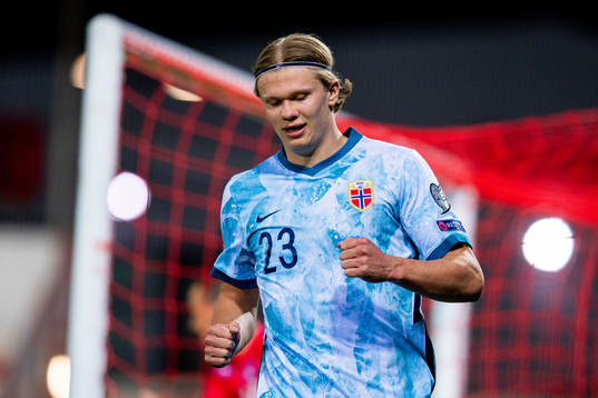Erling Braut Haaland of Norway