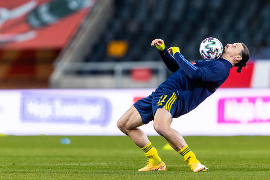 Zlatan Ibrahimovic of Sweden