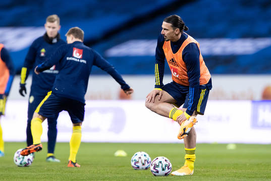 Zlatan Ibrahimovic of Sweden
