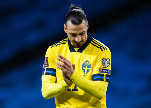 Zlatan Ibrahimovic of Sweden