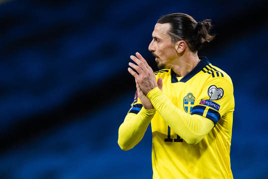 Zlatan Ibrahimovic of Sweden