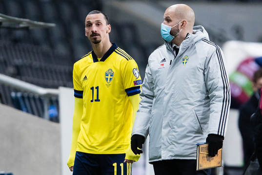 Zlatan Ibrahimovic and Jakob Kakembo Andersson, media
