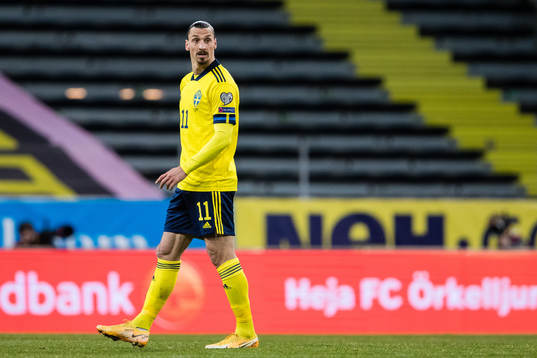 Zlatan Ibrahimovic of Sweden