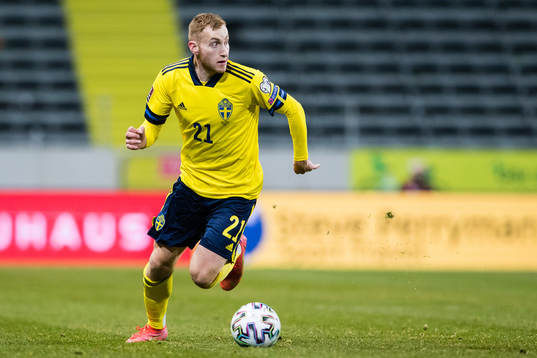 Dejan Kulusevski of Sweden