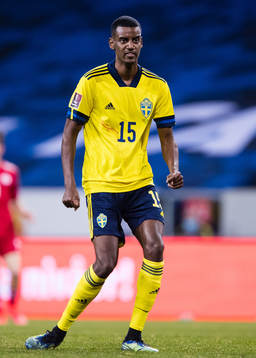 Alexander Isak of Sweden