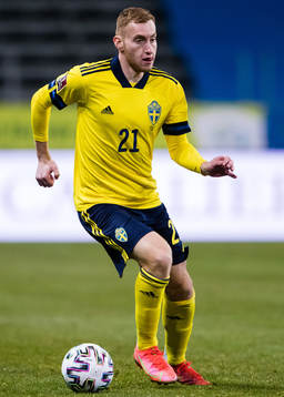 Dejan Kulusevski of Sweden