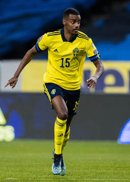 Alexander Isak of Sweden