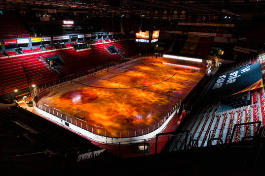 Vy över Monitor ERP Arena