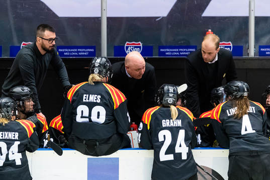 Brynäs tränare Henrik Glaas ger direktiv