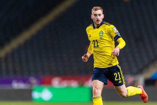 Dejan Kulusevski of Sweden
