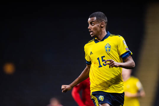 Alexander Isak of Sweden
