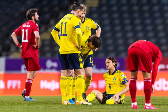 Zlatan Ibrahimovic, Victor Nilsson Lindelöf and Filip