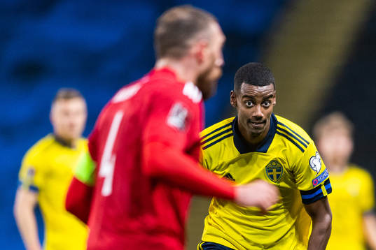 Alexander Isak of Sweden
