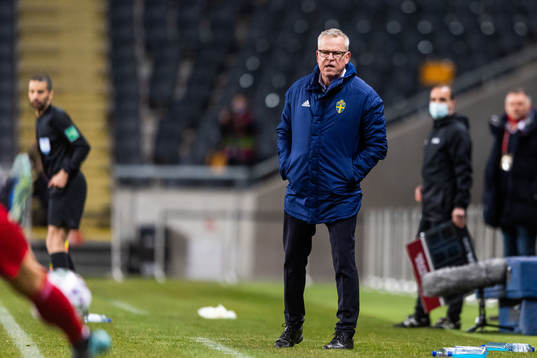 Janne Andersson, head coach of Sweden