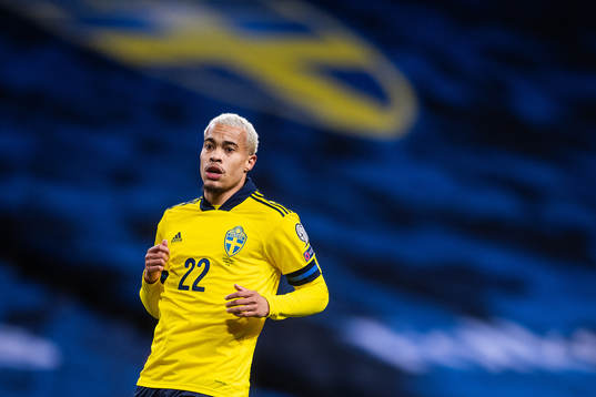 Robin Quaison of Sweden