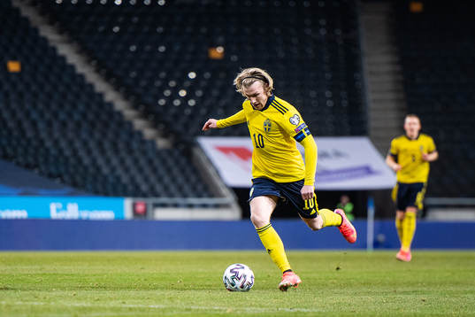 Emil Forsberg of Sweden