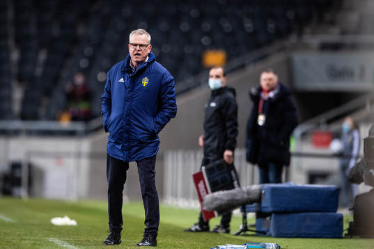 Janne Andersson, head coach of Sweden