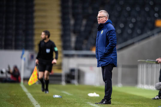 Janne Andersson, head coach of Sweden