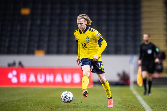 Emil Forsberg of Sweden