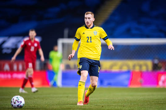 Dejan Kulusevski of Sweden