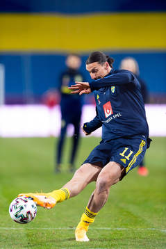 Zlatan Ibrahimovic of Sweden