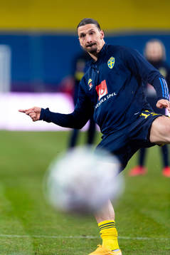 Zlatan Ibrahimovic of Sweden