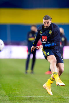 Zlatan Ibrahimovic of Sweden