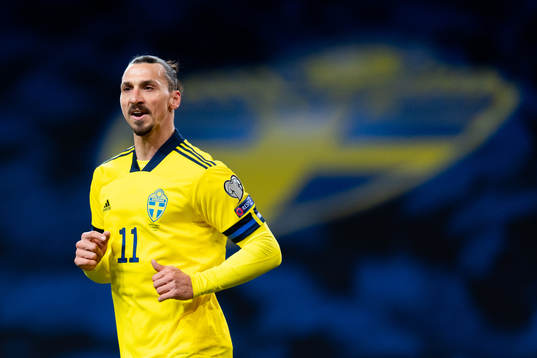 Zlatan Ibrahimovic of Sweden