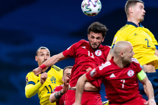 Zlatan Ibrahimovic of Sweden