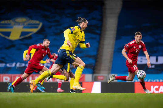 Zlatan Ibrahimovic of Sweden