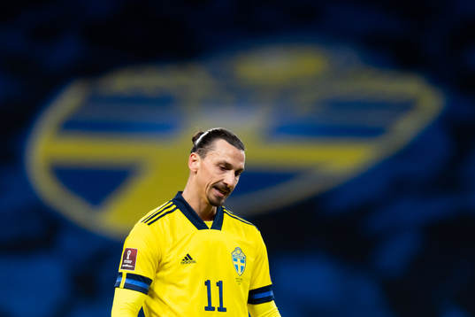 Zlatan Ibrahimovic of Sweden