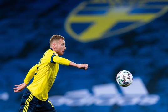 Dejan Kulusevski of Sweden