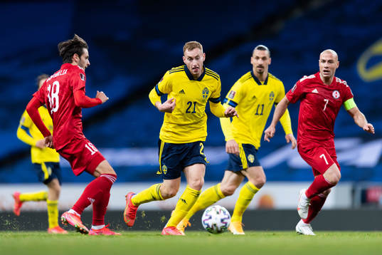 Dejan Kulusevski of Sweden