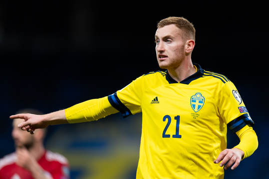 Dejan Kulusevski of Sweden