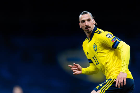 Zlatan Ibrahimovic of Sweden