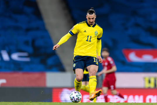 Zlatan Ibrahimovic of Sweden