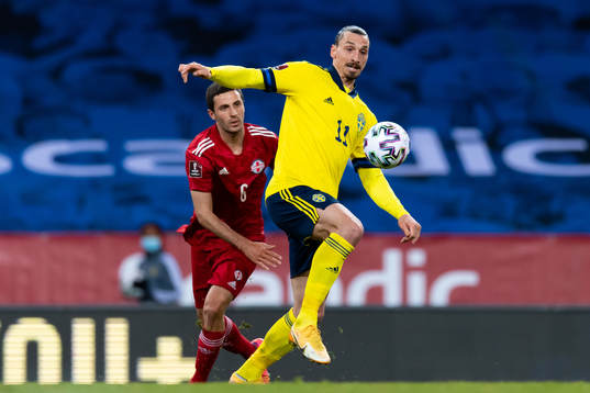 Zlatan Ibrahimovic of Sweden