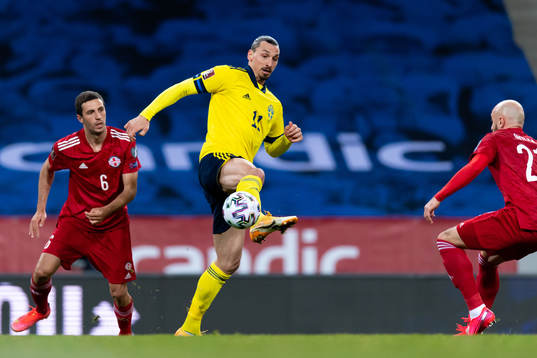Zlatan Ibrahimovic of Sweden