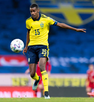 Alexander Isak of Sweden