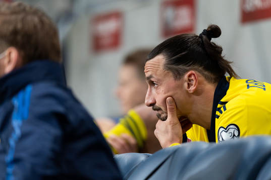 Zlatan Ibrahimovic of Sweden