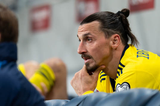 Zlatan Ibrahimovic of Sweden