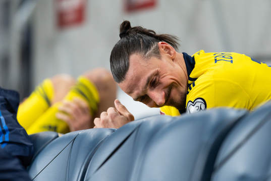Zlatan Ibrahimovic of Sweden