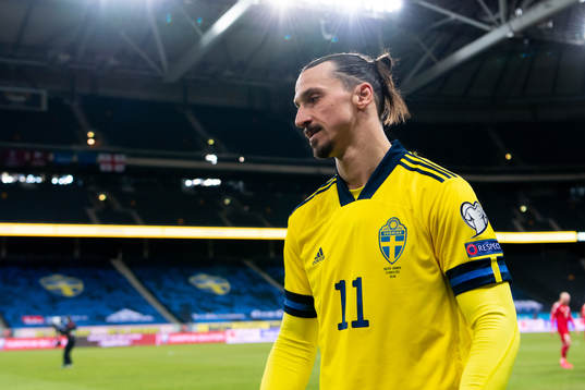 Zlatan Ibrahimovic of Sweden