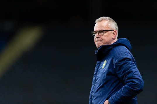 Janne Andersson, head coach of Sweden