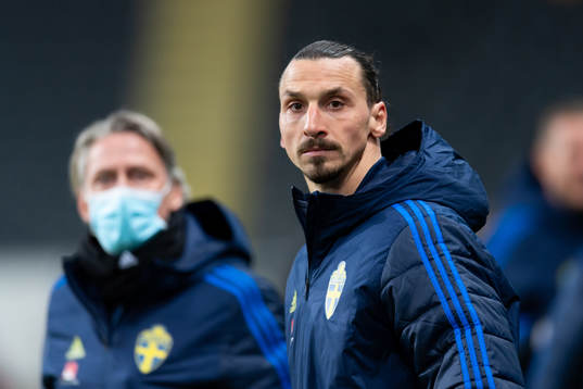 Zlatan Ibrahimovic of Sweden
