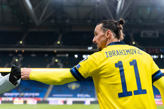 Zlatan Ibrahimovic of Sweden