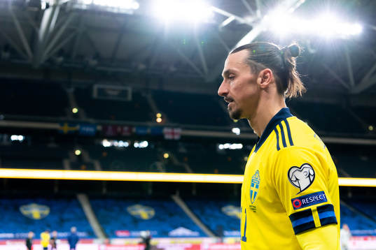 Zlatan Ibrahimovic of Sweden