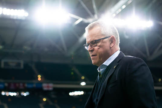 Janne Andersson, head coach of Sweden