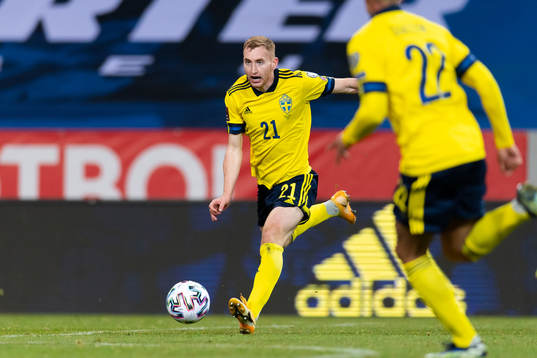 Dejan Kulusevski of Sweden